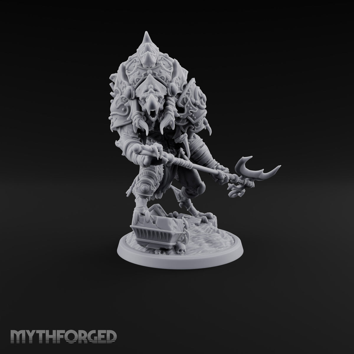 Poised to Strike Scarabfolk Warrior D