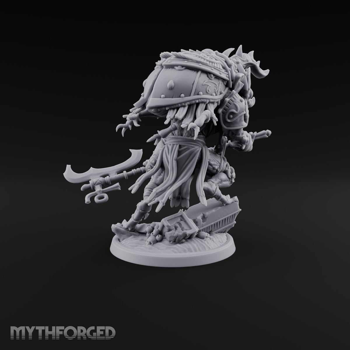 Poised to Strike Scarabfolk Warrior D