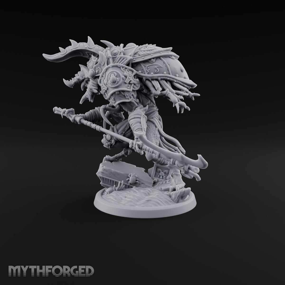 Poised to Strike Scarabfolk Warrior D