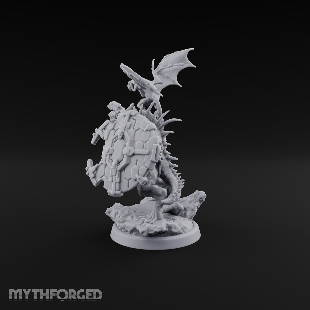 Axe Out, Passenger Aboard Lizardfolk Axe Warrior