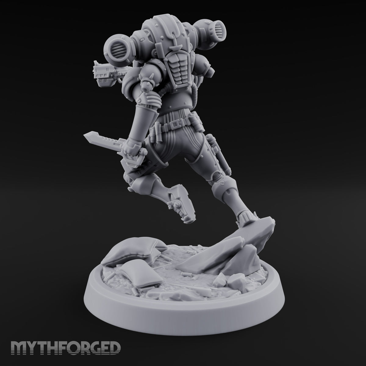 Touchdown Pending, Pistols Up Human Jump Pack Soldier C