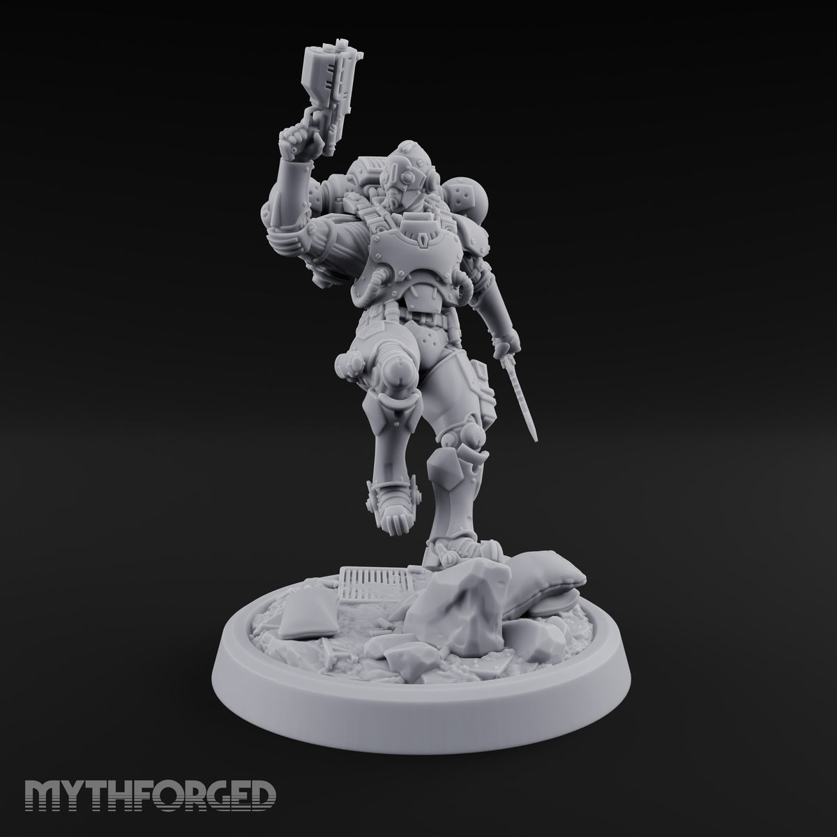 Touchdown Pending, Pistols Up Human Jump Pack Soldier D