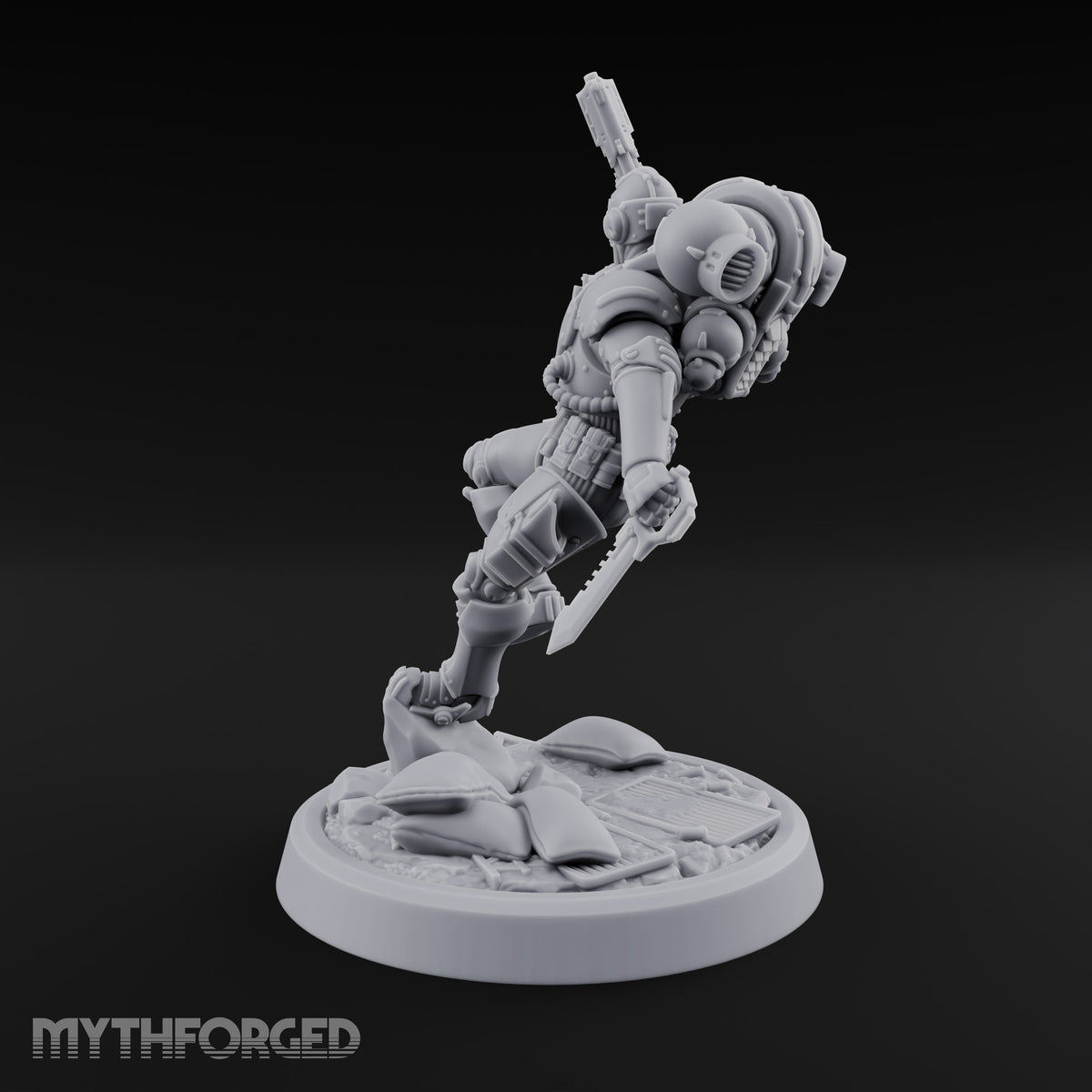 Touchdown Pending, Pistols Up Human Jump Pack Soldier D