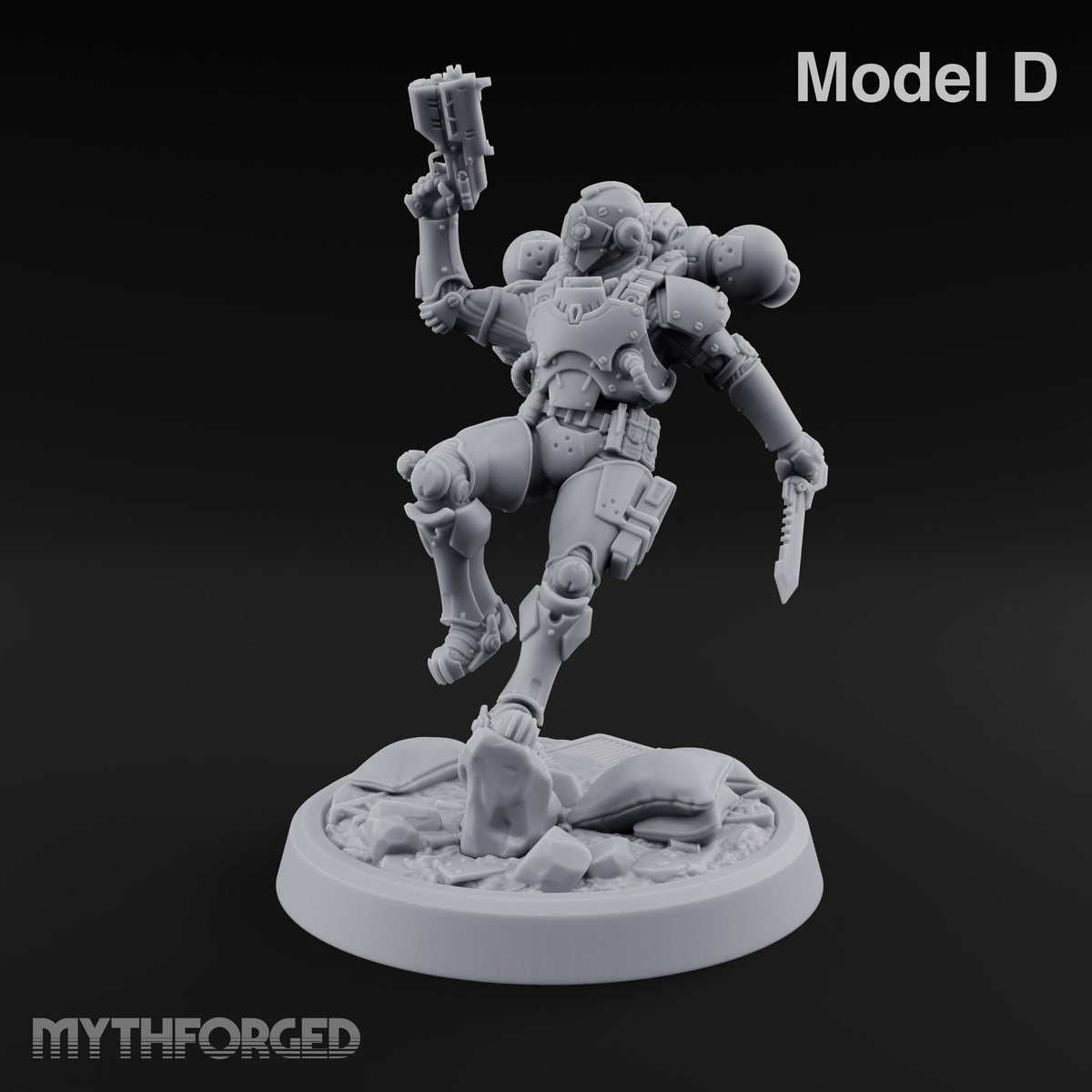 Touchdown Pending, Pistols Up Human Jump Pack Soldier D