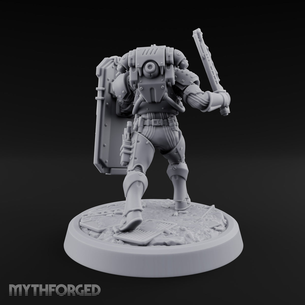 Peek Through the Slot, Regret Nothing Human Shield Soldier A — Sword