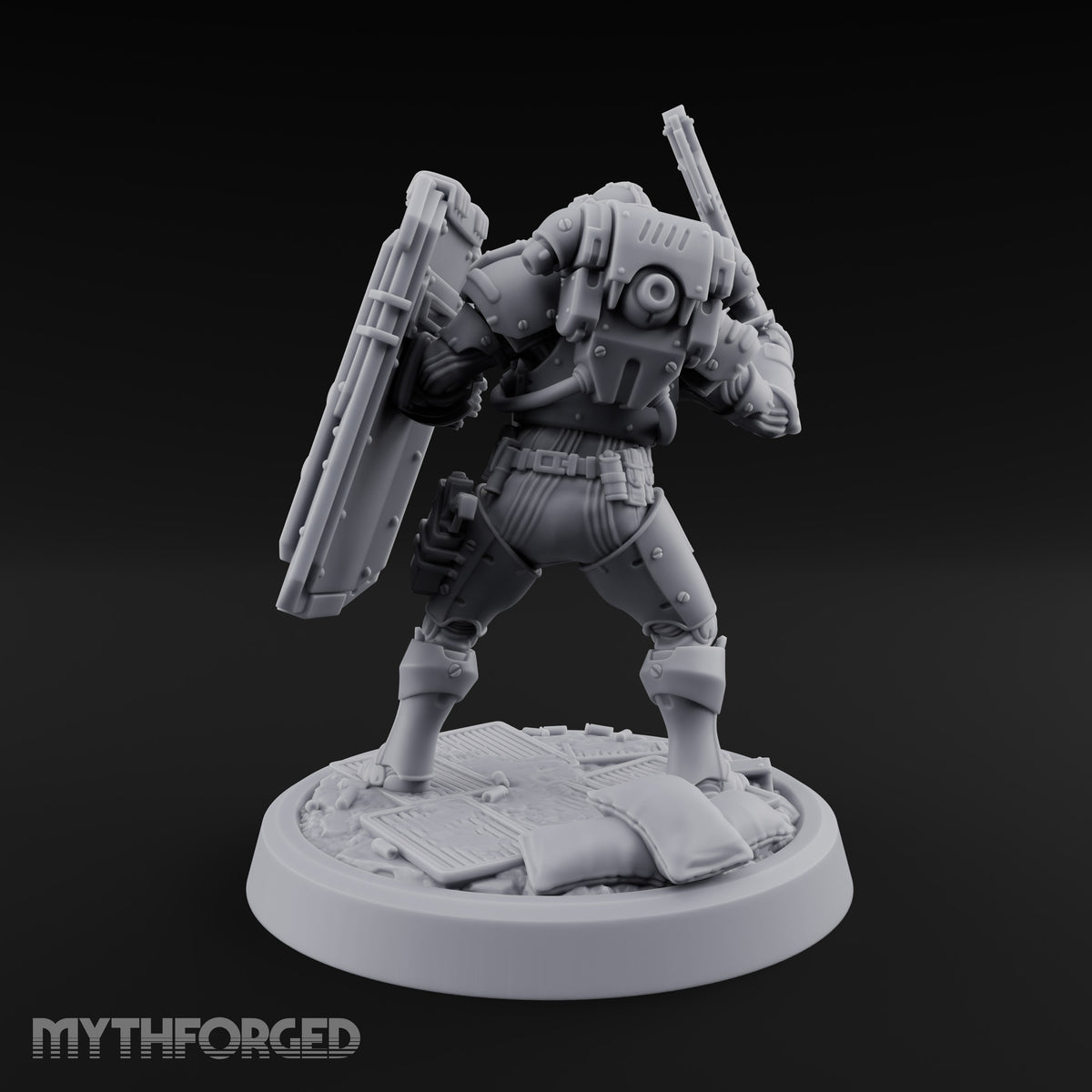 Peek Through the Slot, Regret Nothing Human Shield Soldier B — Sword