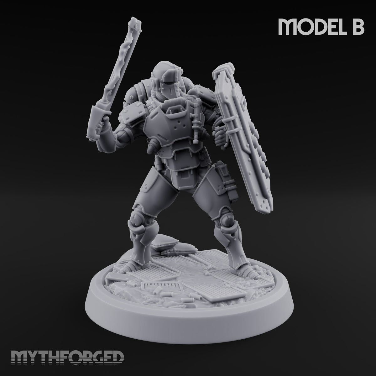 Peek Through the Slot, Regret Nothing Human Shield Soldier B — Sword