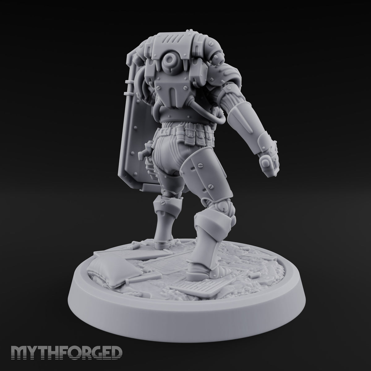 Peek Through the Slot, Regret Nothing Human Shield Soldier C — Sword