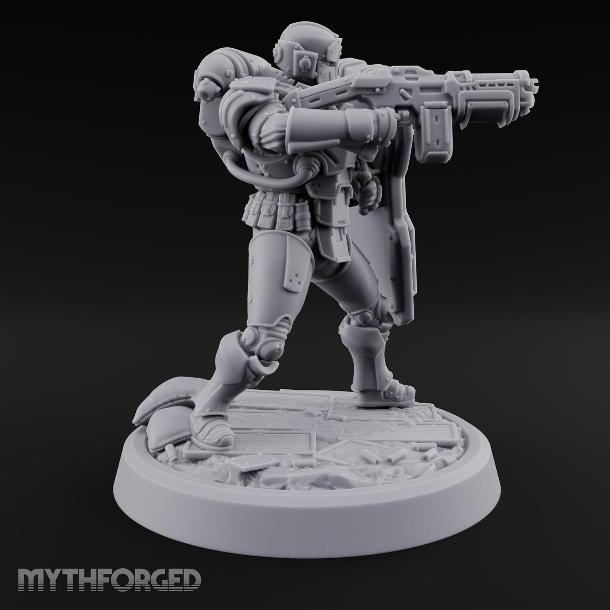 Peek Through the Slot, Regret Nothing Human Shield Soldier D — Gun