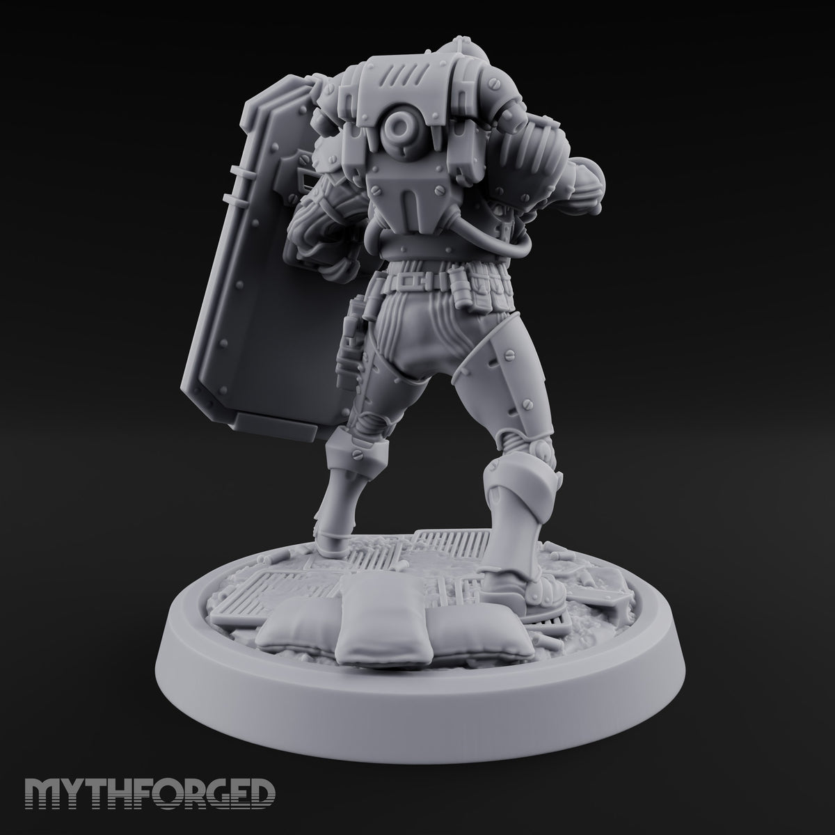 Peek Through the Slot, Regret Nothing Human Shield Soldier D — Gun