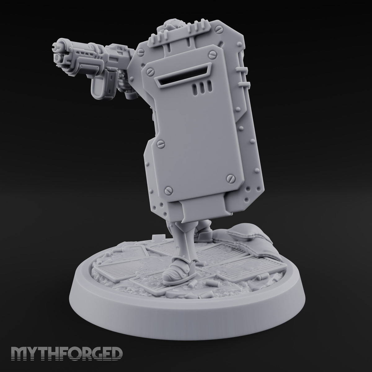 Peek Through the Slot, Regret Nothing Human Shield Soldier D — Gun