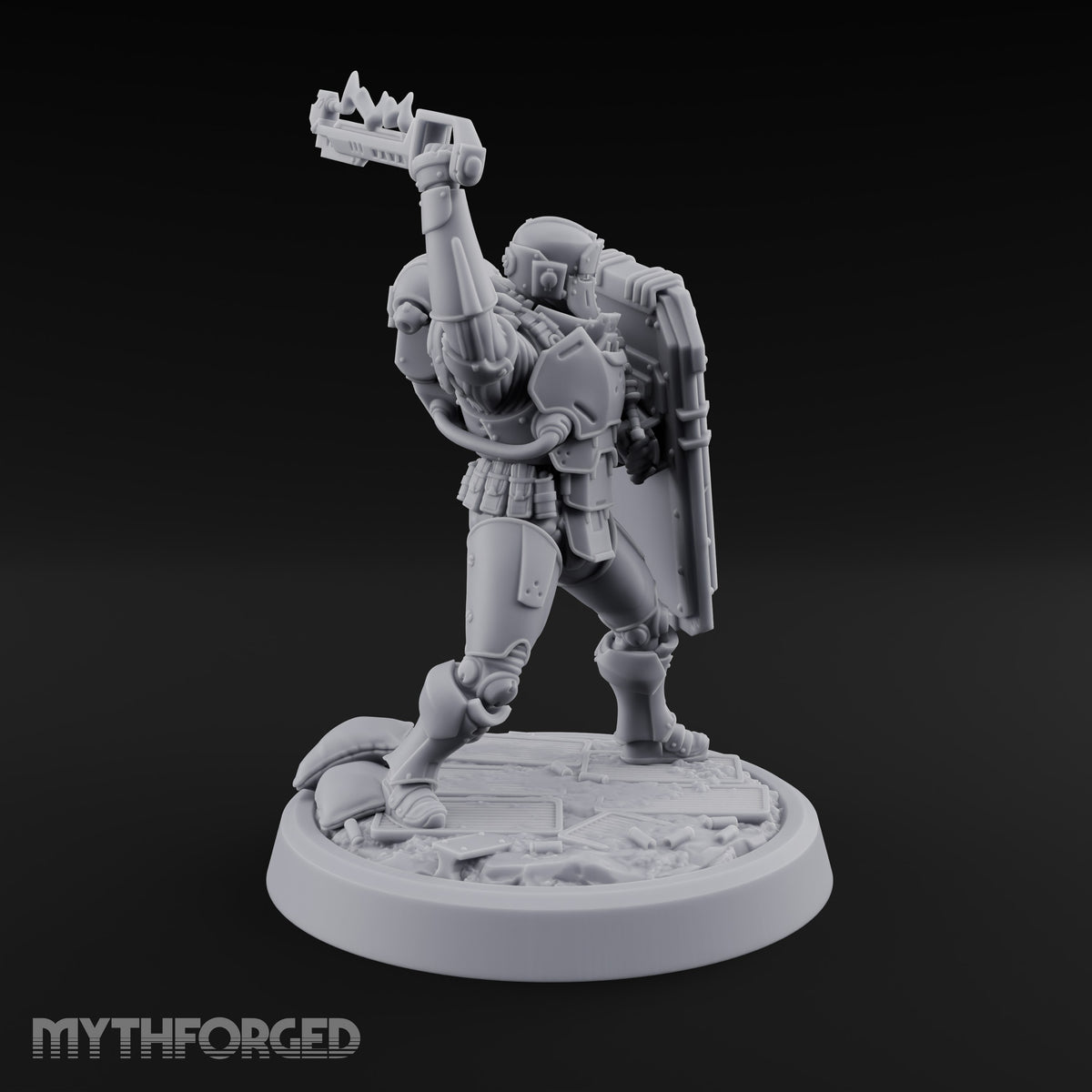 Peek Through the Slot, Regret Nothing Human Shield Soldier D — Sword