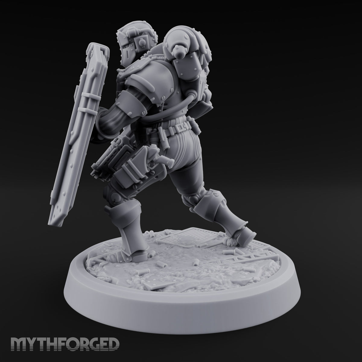 Peek Through the Slot, Regret Nothing Human Shield Soldier E — Gun