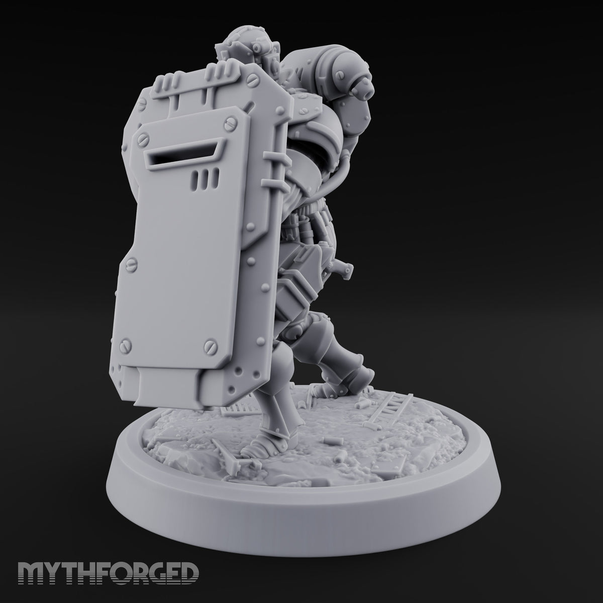 Peek Through the Slot, Regret Nothing Human Shield Soldier E — Gun