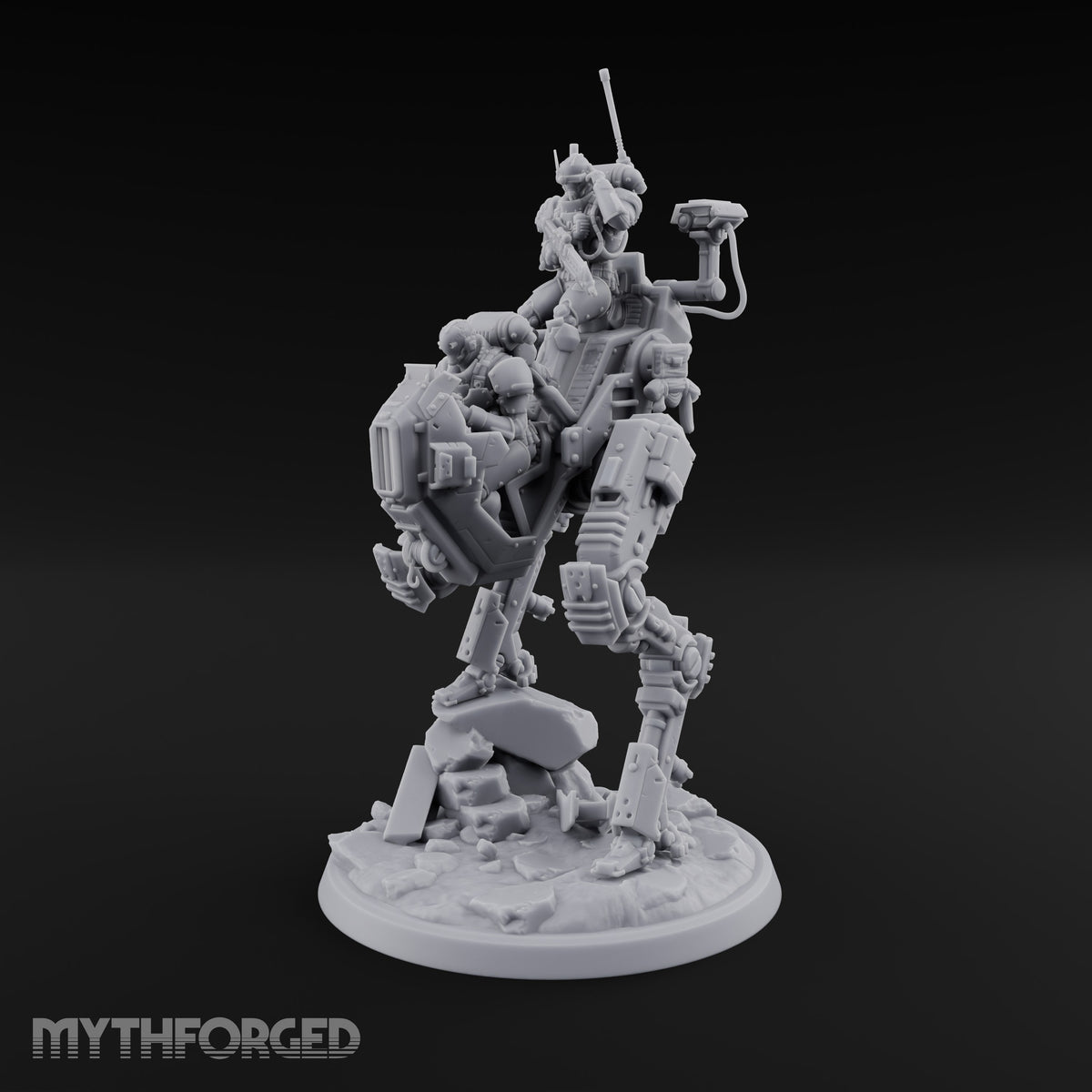 Long Legs, Longer Grudge Warforged Scout Walker