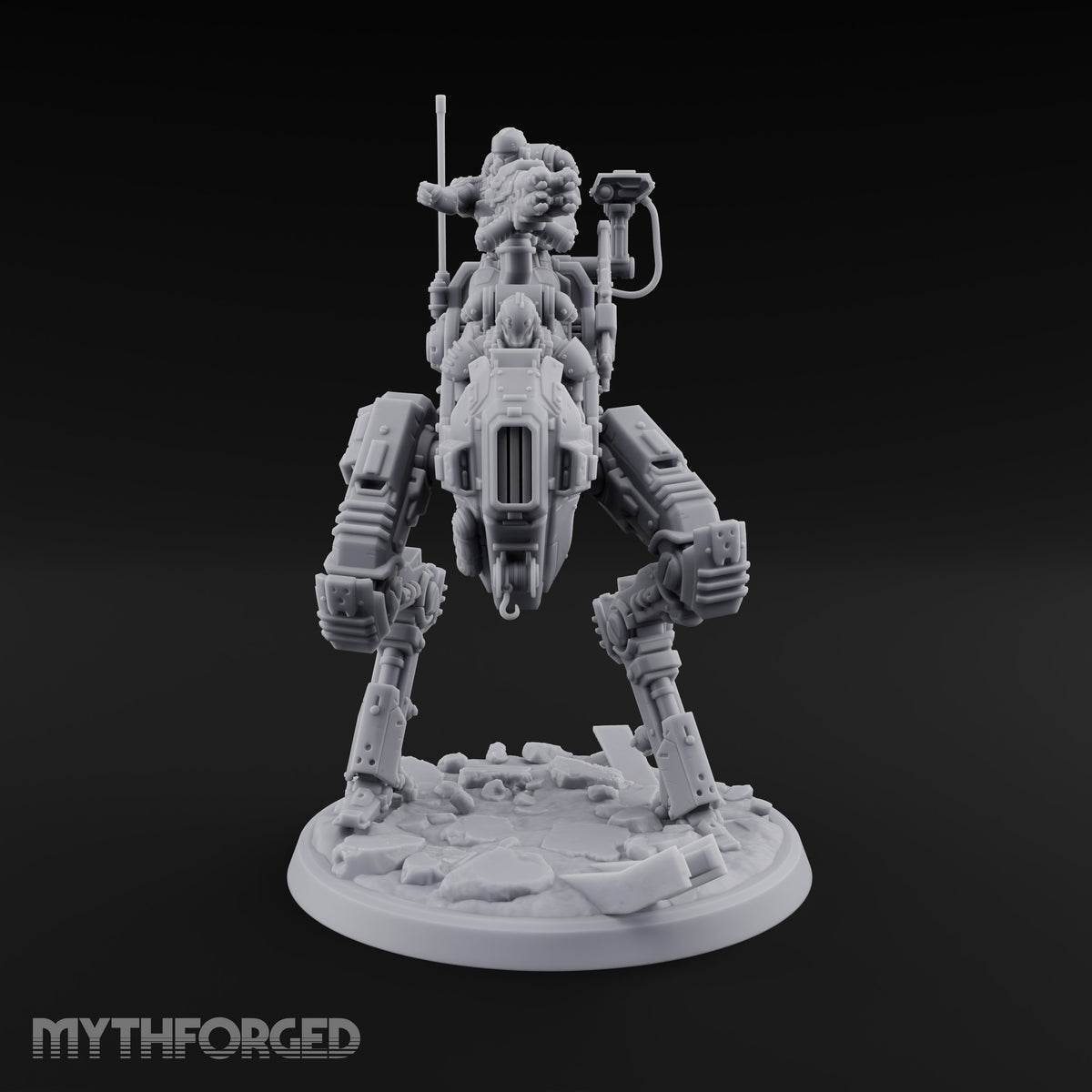 Shared Seat, Shared Grudge Warforged Crewed Walker B