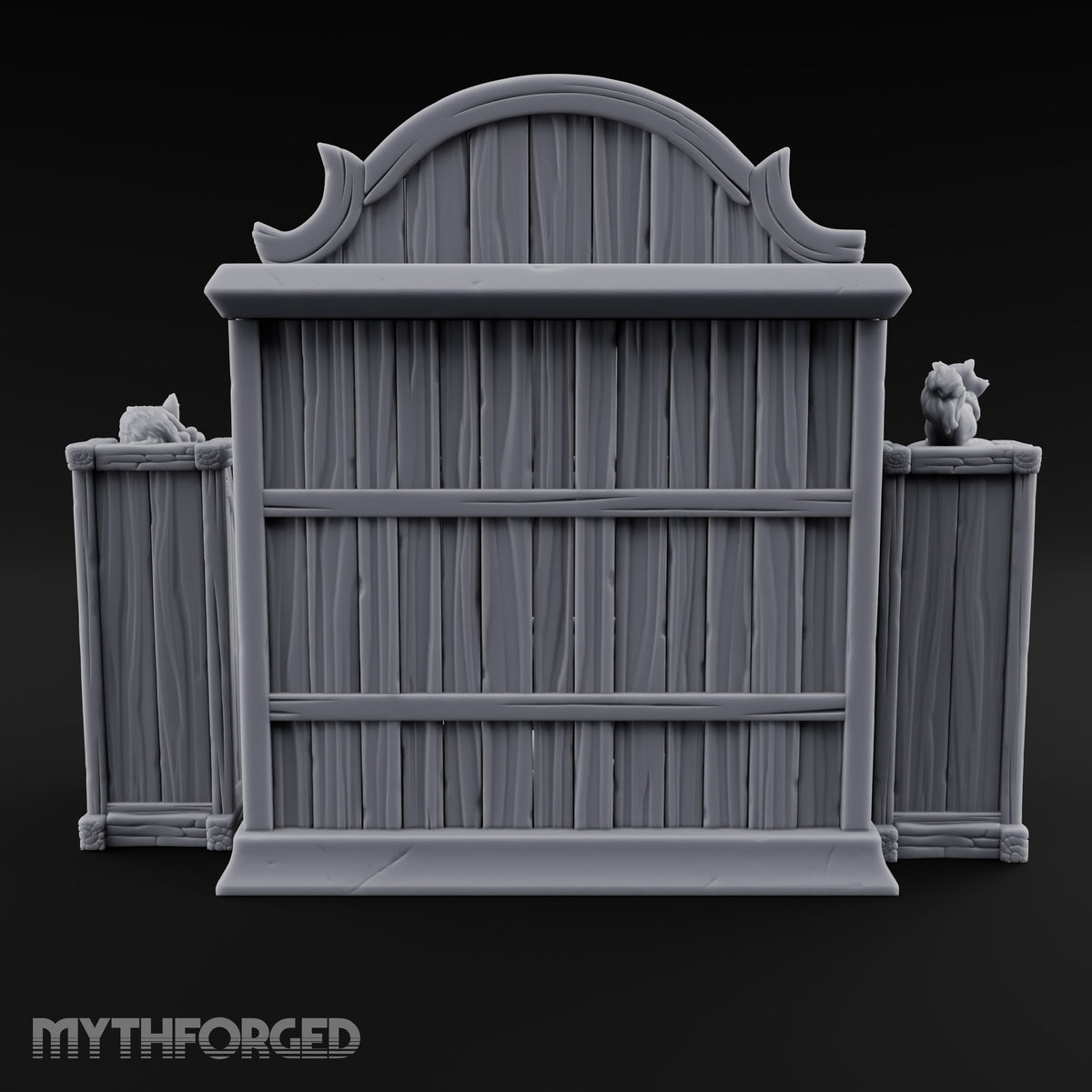 Strays Waiting Wooden Veterinarian Furniture A