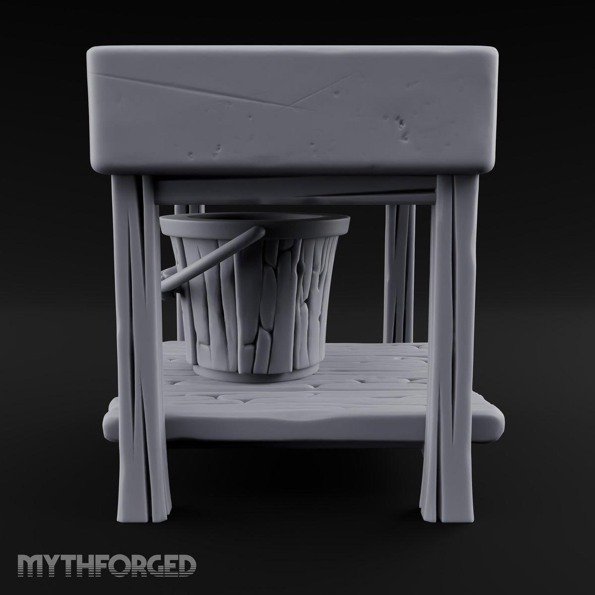 Strays Waiting Wooden Veterinarian Furniture E