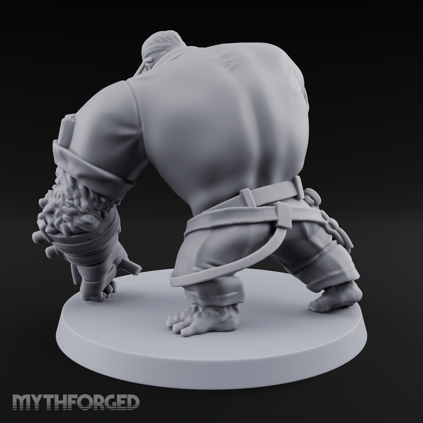 Glasses Adjusting Cyborg Gorilla Artificer Miniature for Dungeons and Dragons, Pathfinder or other TTRPGs