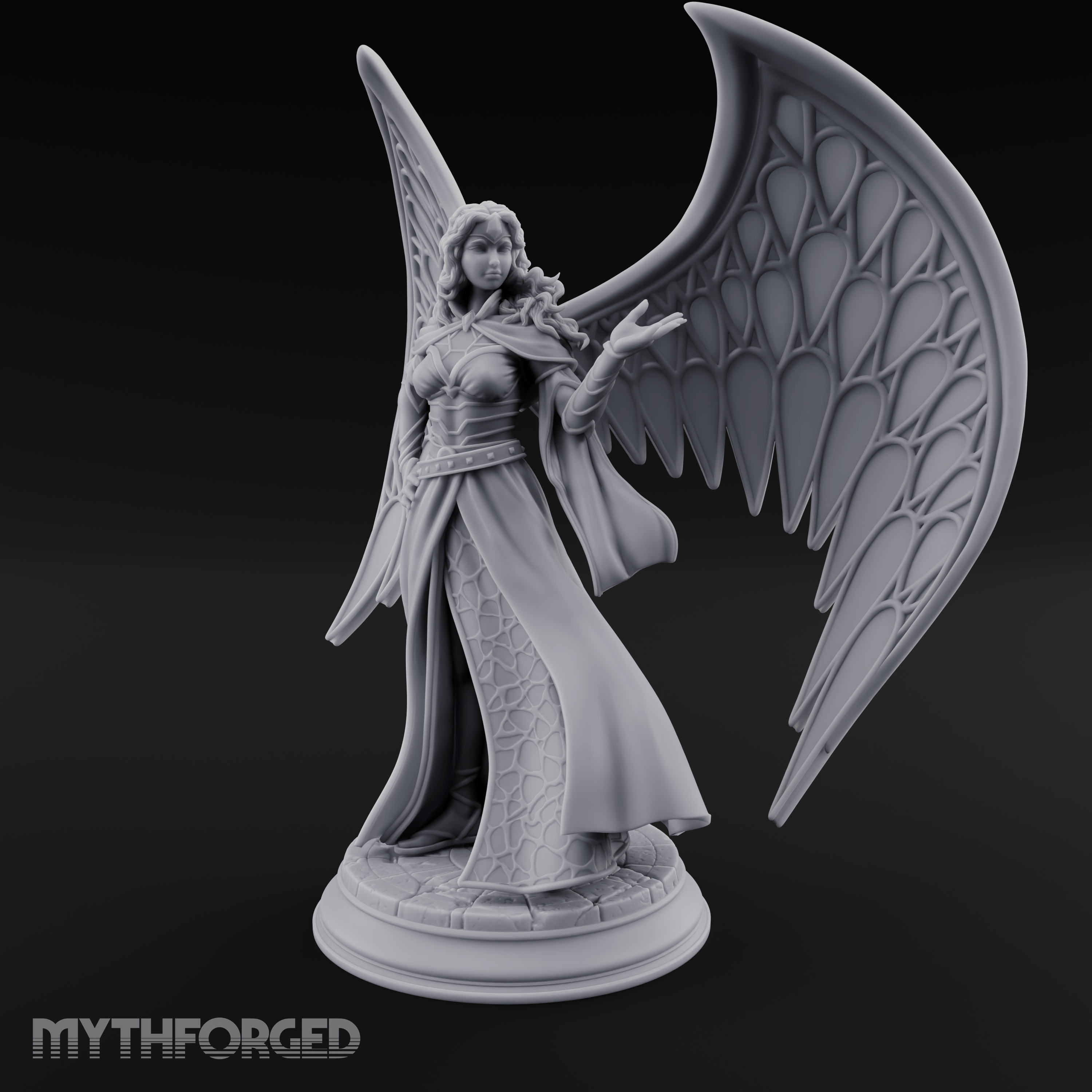 Cloak Billowing Majestically Human Noble