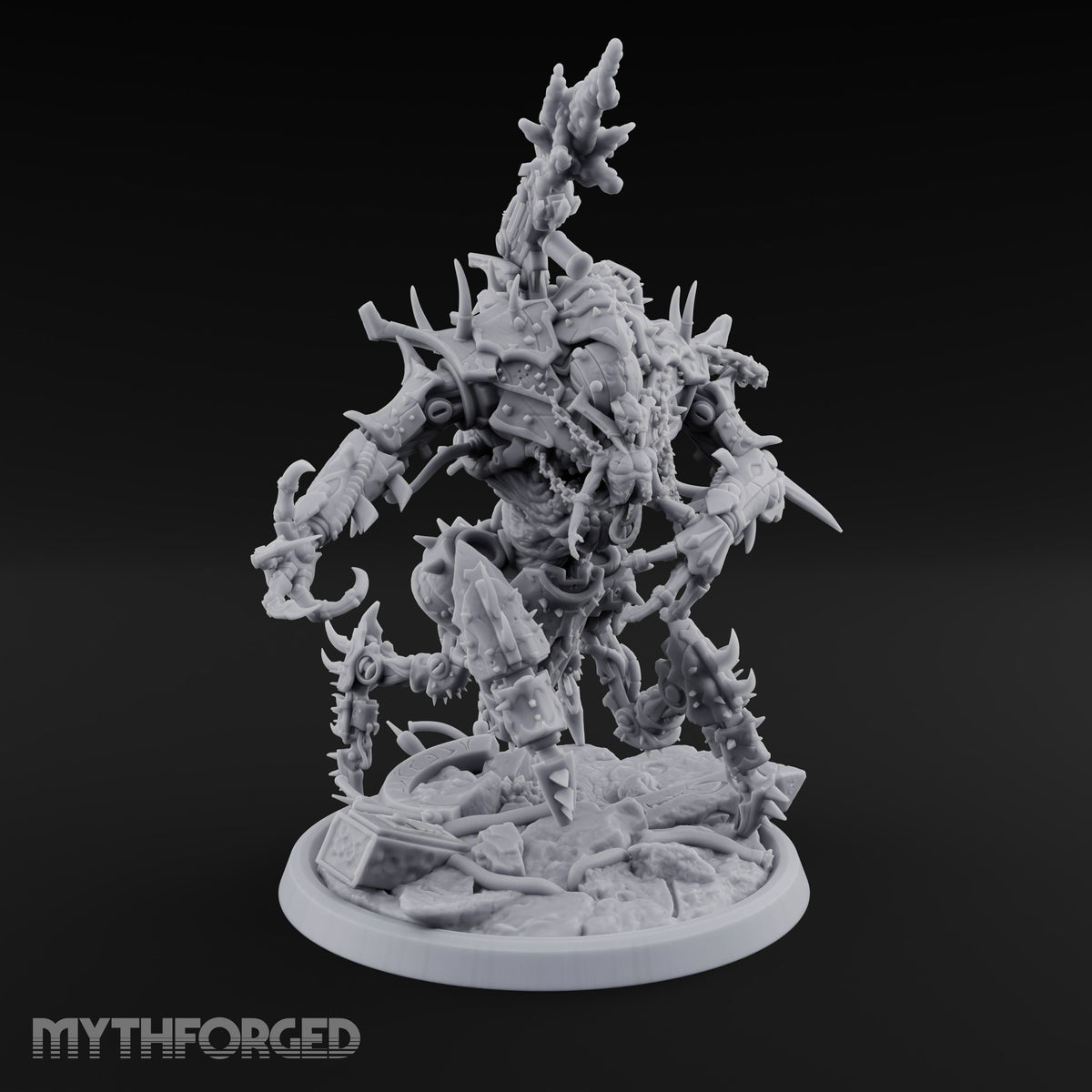 Debris Has Opinions Flesh Golem Spiked Brute D — VFX