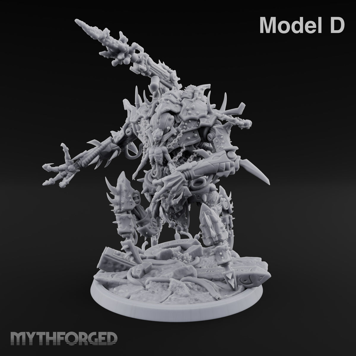 Debris Has Opinions Flesh Golem Spiked Brute D — VFX