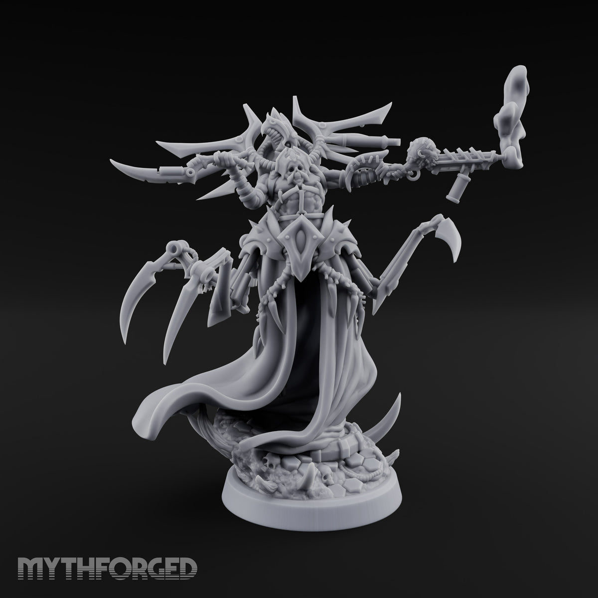 Heresy Walks on Scythe Legs Drider Heresiarch C — VFX