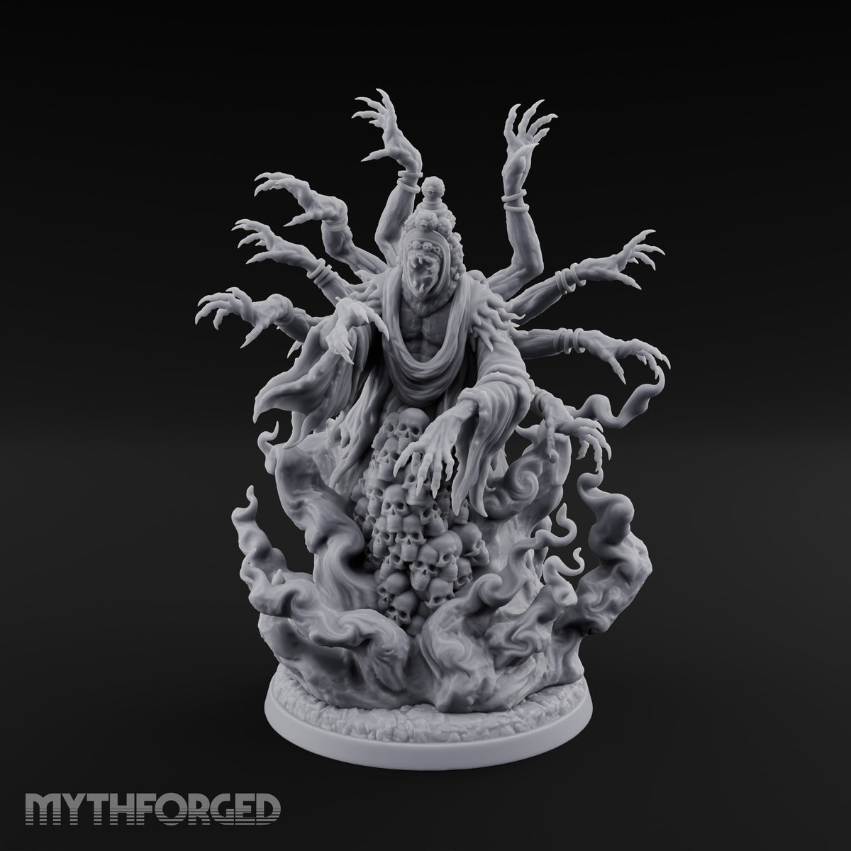 Eight Hands, None Merciful Marilith Fiend Multi-Armed Demon