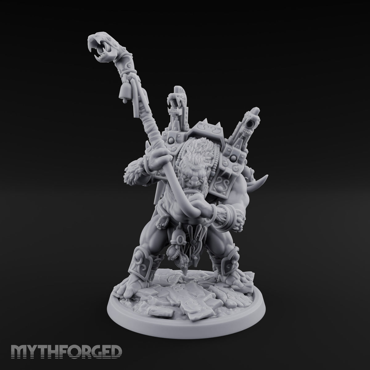 The March Begins with a Roar Ogre Warchanter B