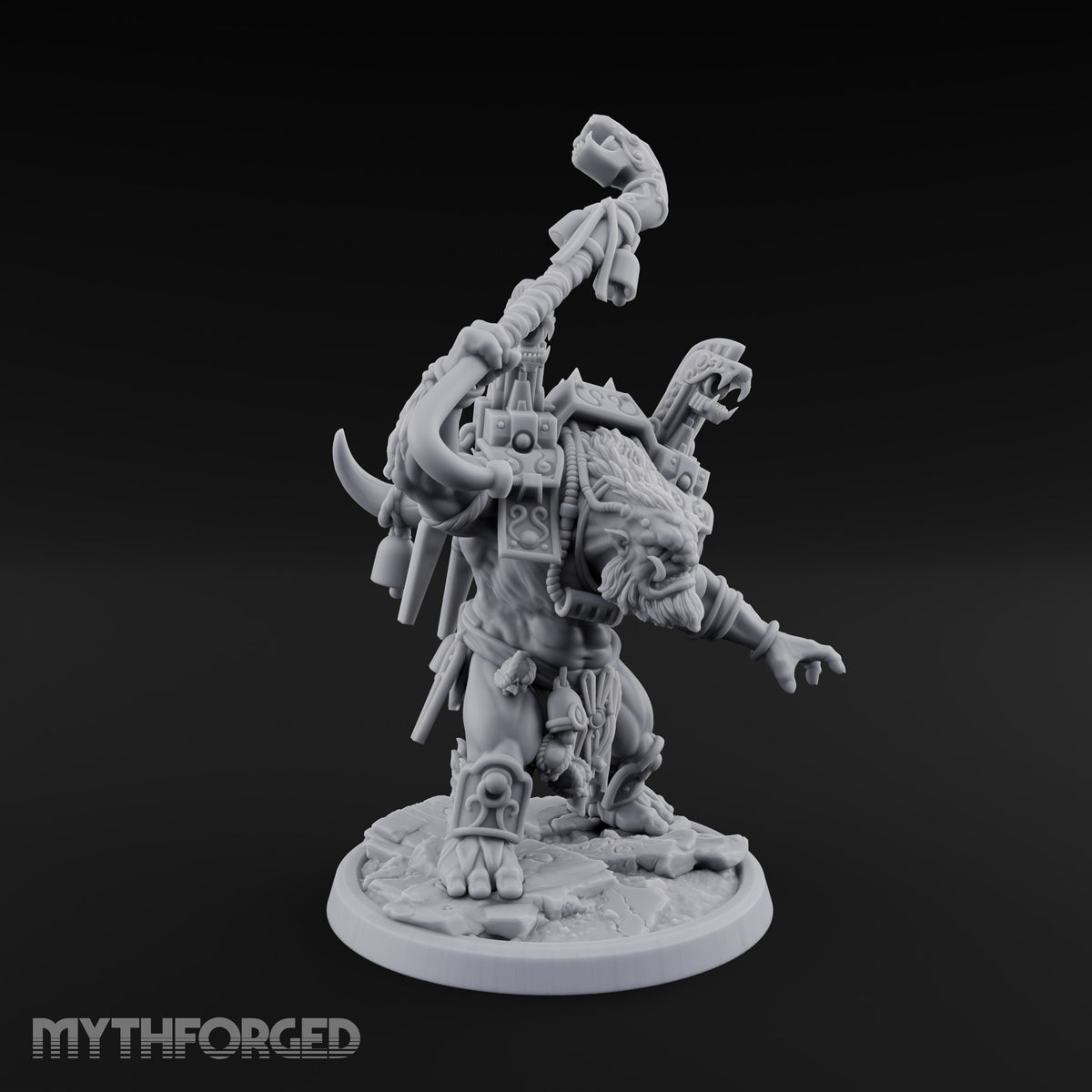 The March Begins with a Roar Ogre Warchanter D