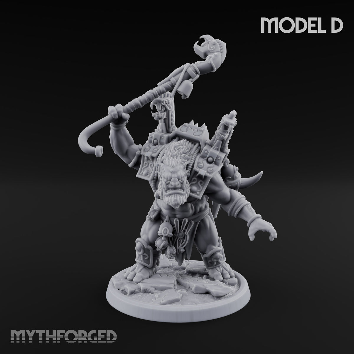 The March Begins with a Roar Ogre Warchanter D