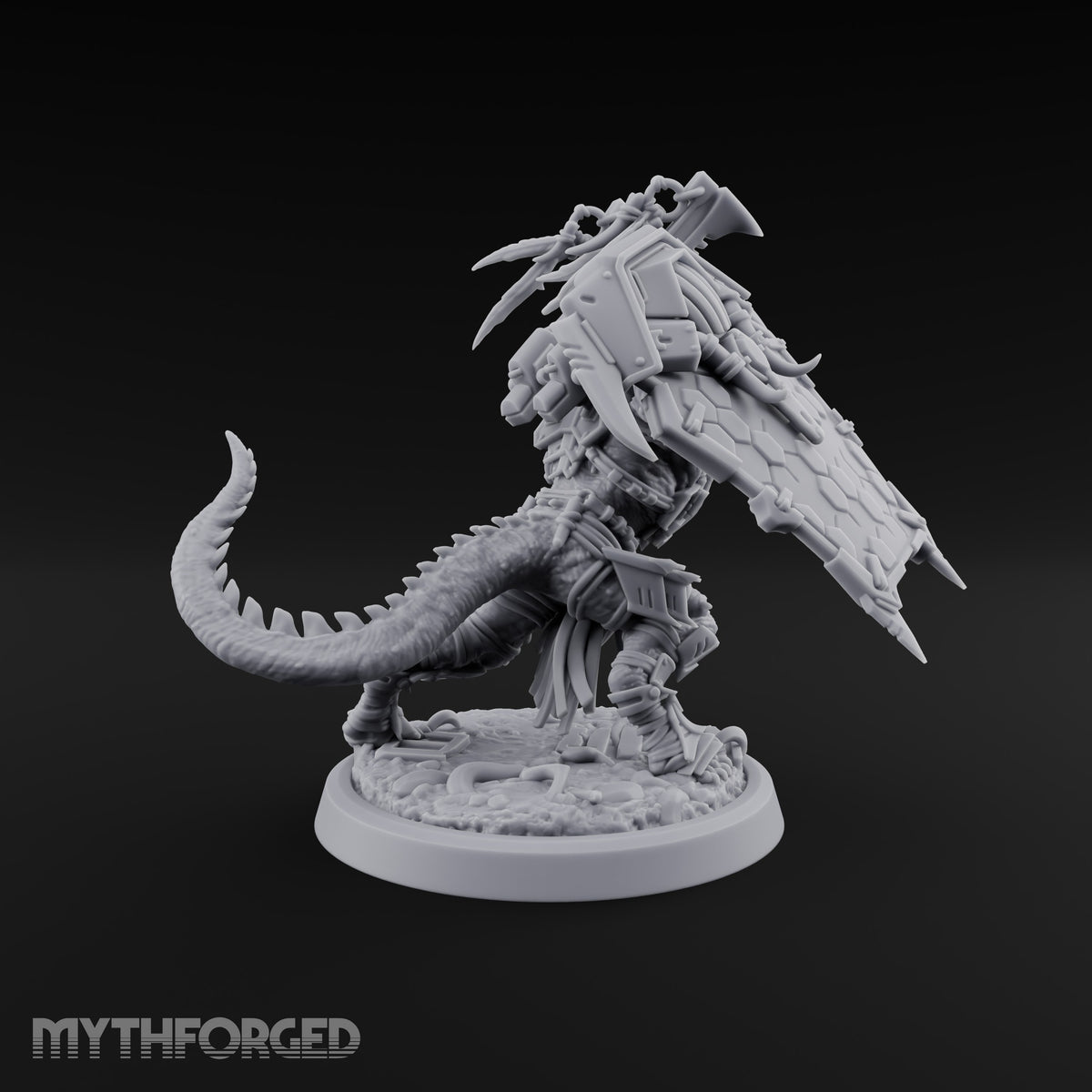 Shield Wall With Teeth Lizardfolk Shield Warrior