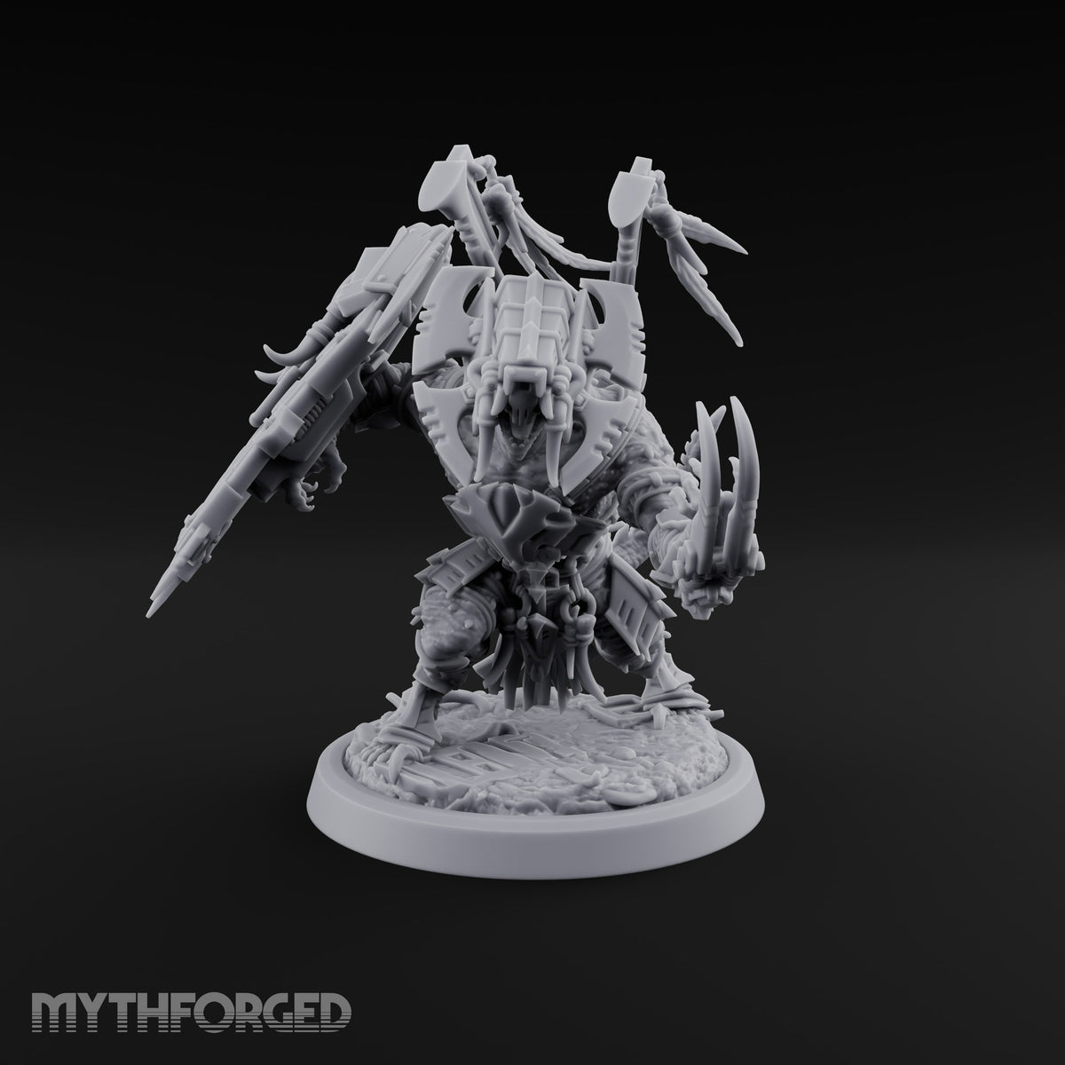 Shield Wall With Teeth Lizardfolk Shield Warrior