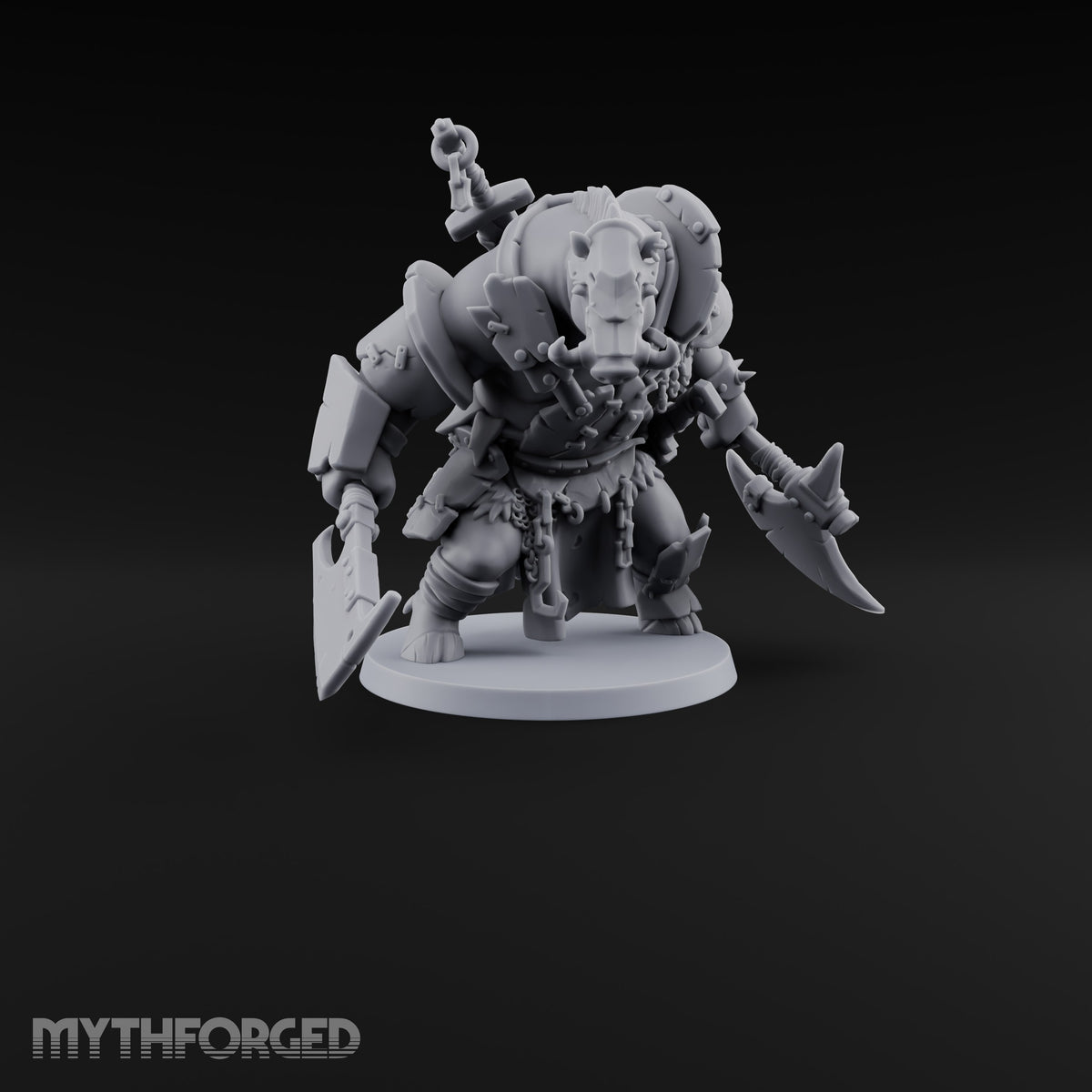 No Fence Holds Us Wereboar Raider B