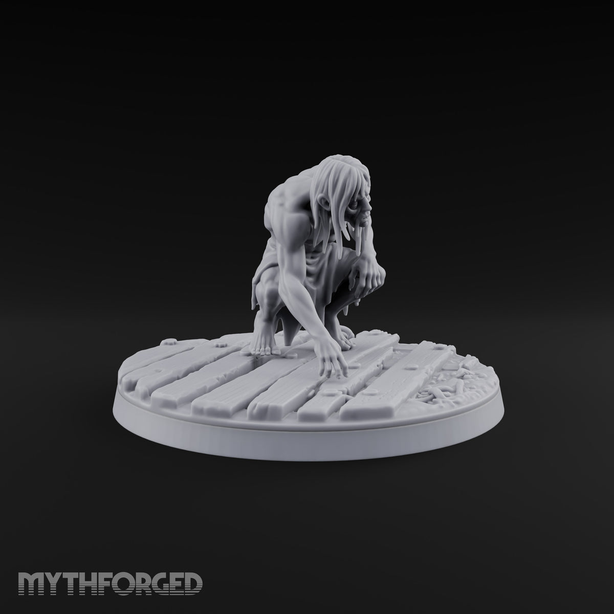 Succumbing to the Change Human Mutants Miniature for Dungeons and Dragons, Pathfinder or other TTRPGs