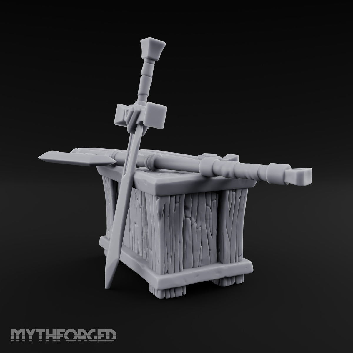 Crate Expectations Wooden Weapons Crate