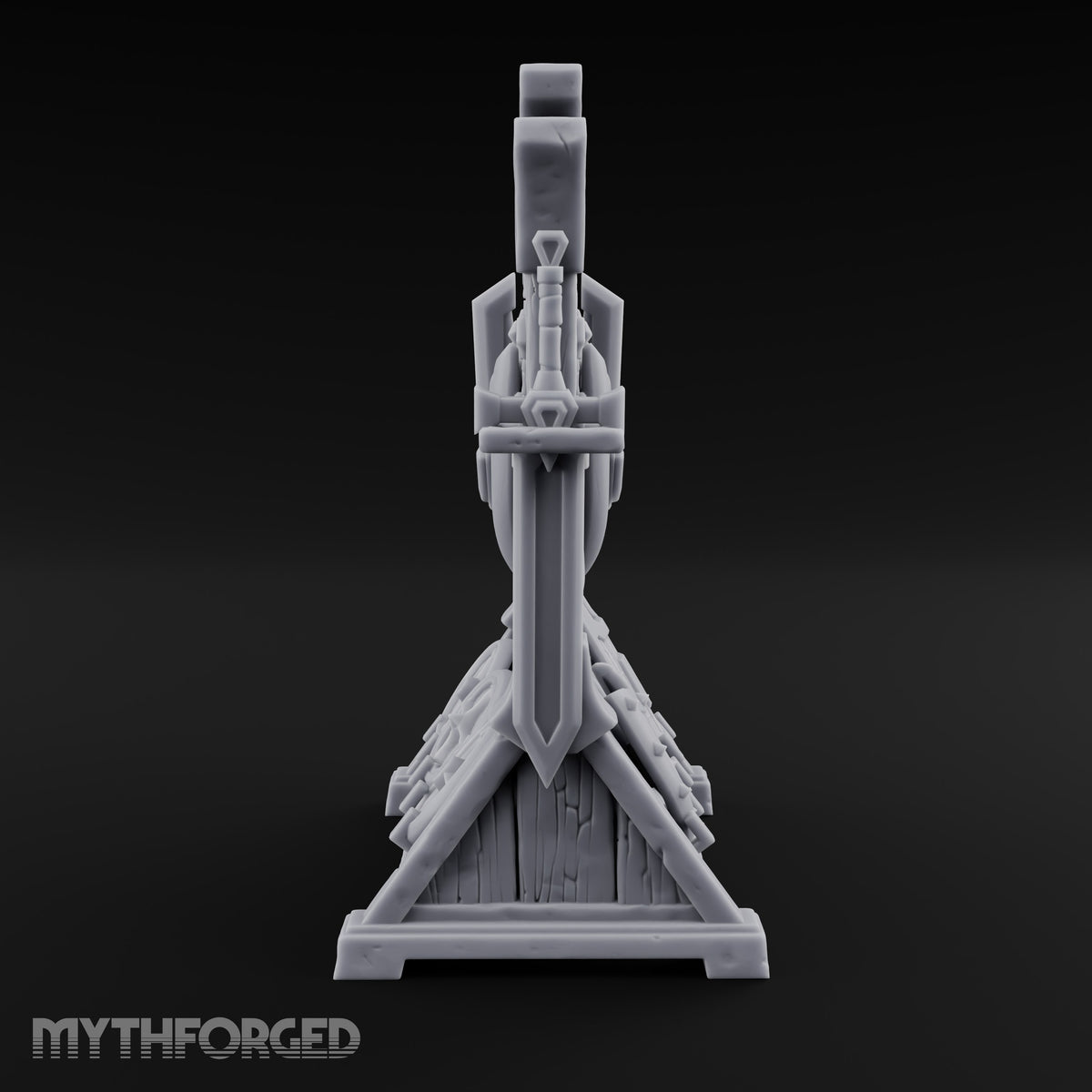 Choose Your Heirloom Wooden Weapons Display Rack — Stocked