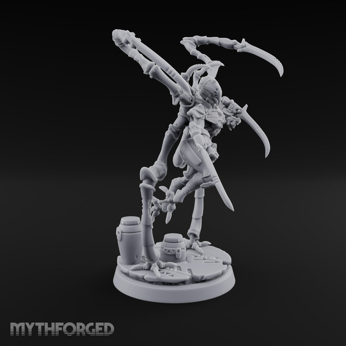 Scythe Season Opens Retriever Scythe-Legged Construct A — B