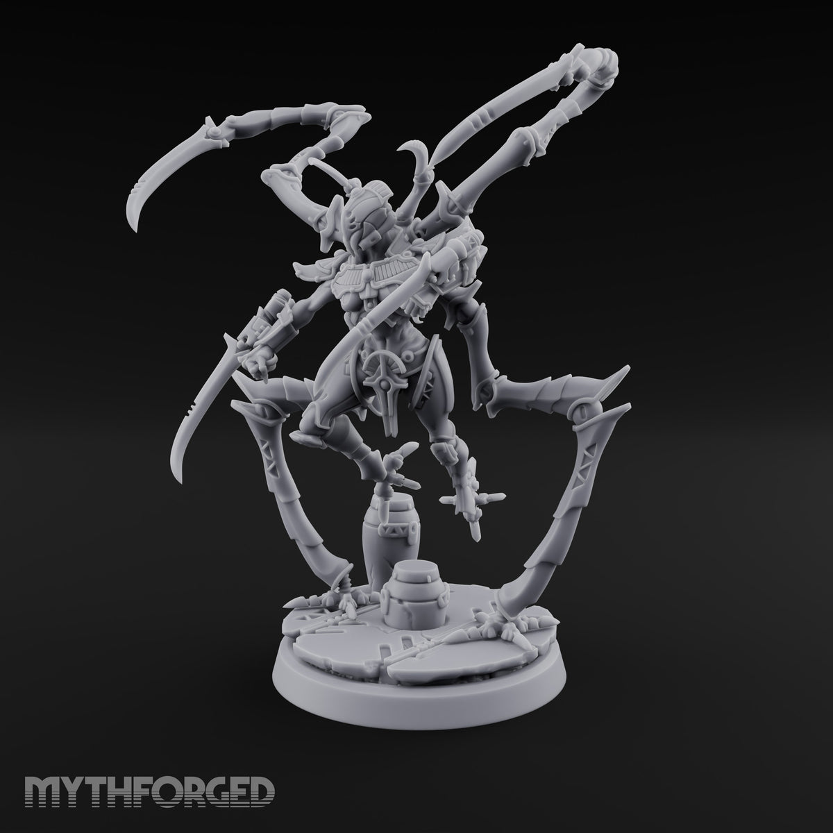 Scythe Season Opens Retriever Scythe-Legged Construct A — B