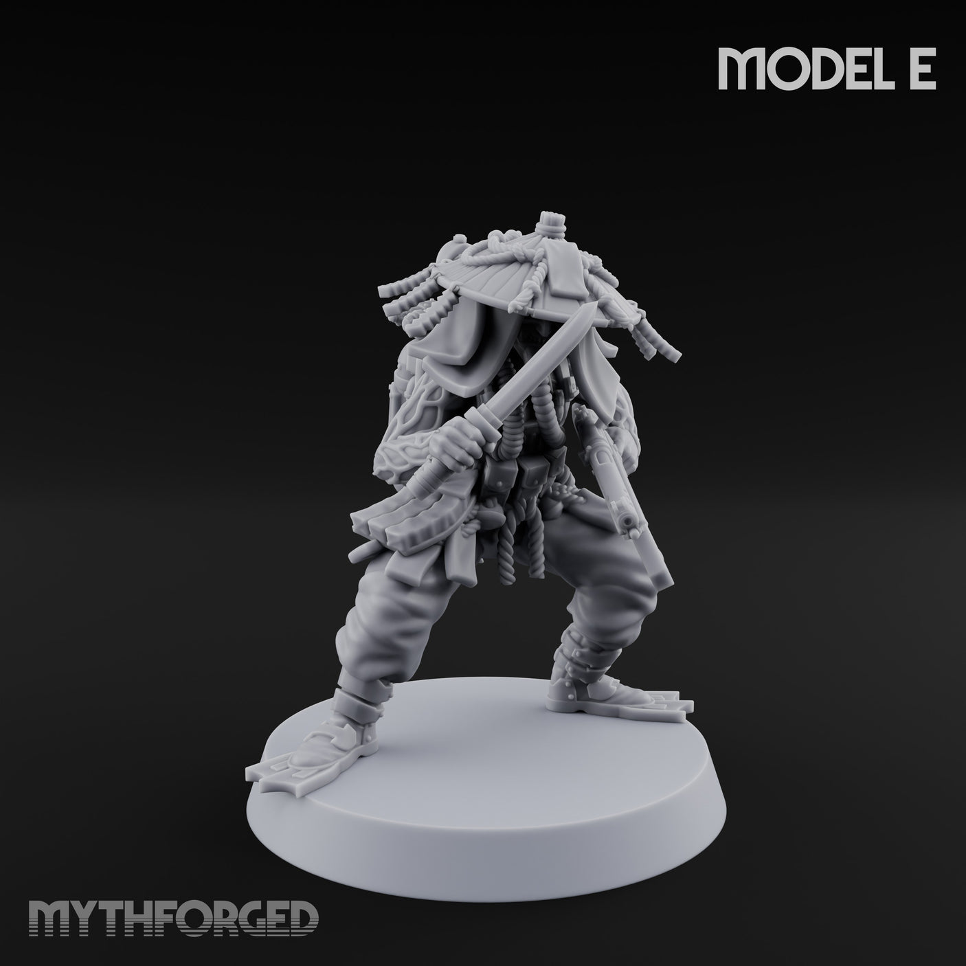 Weird War Amphibious Assaulting Japanese Soldiers Miniature for Dungeons and Dragons, Pathfinder or other TTRPGs