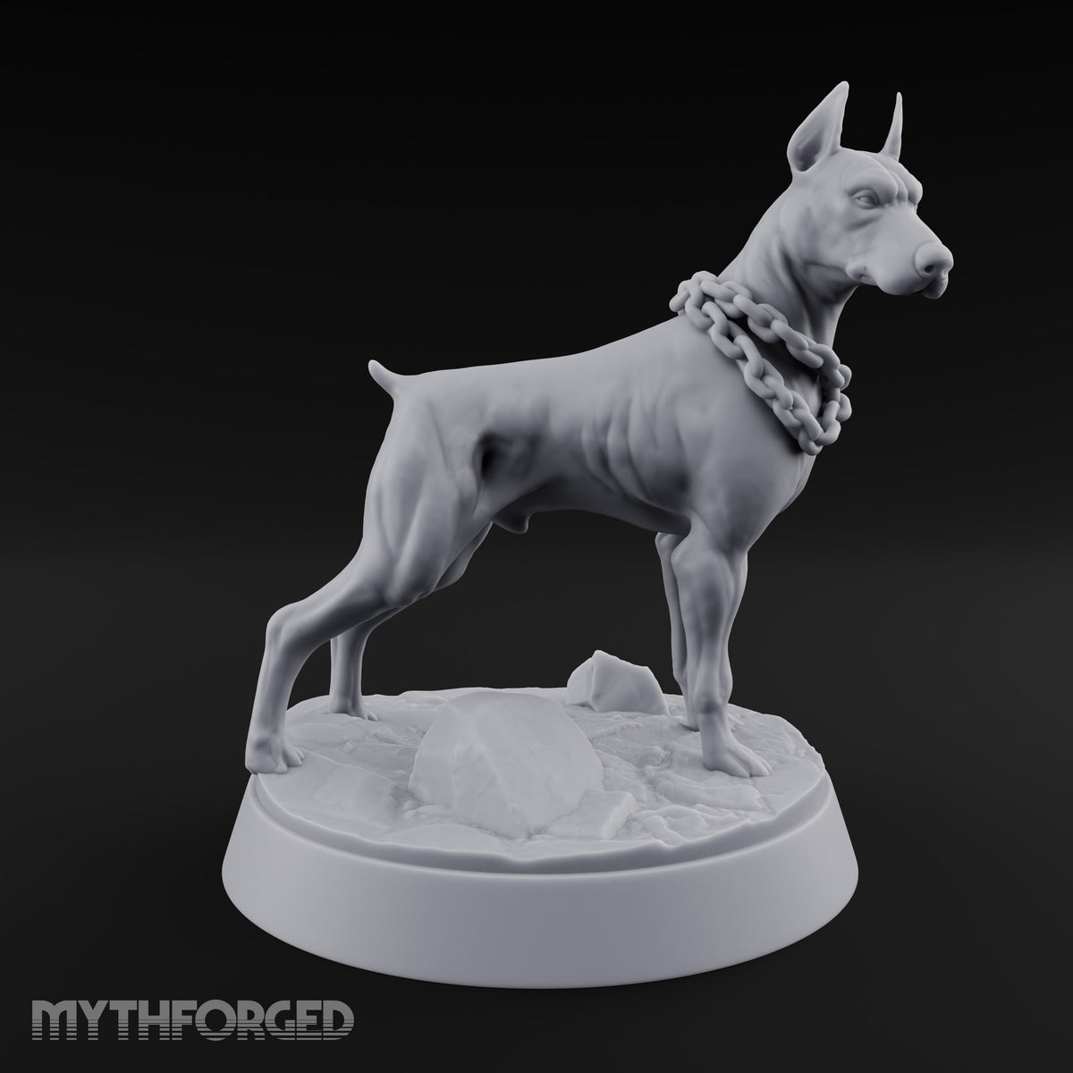 Junkyard Shift Change Mastiff Guard Dogs — C