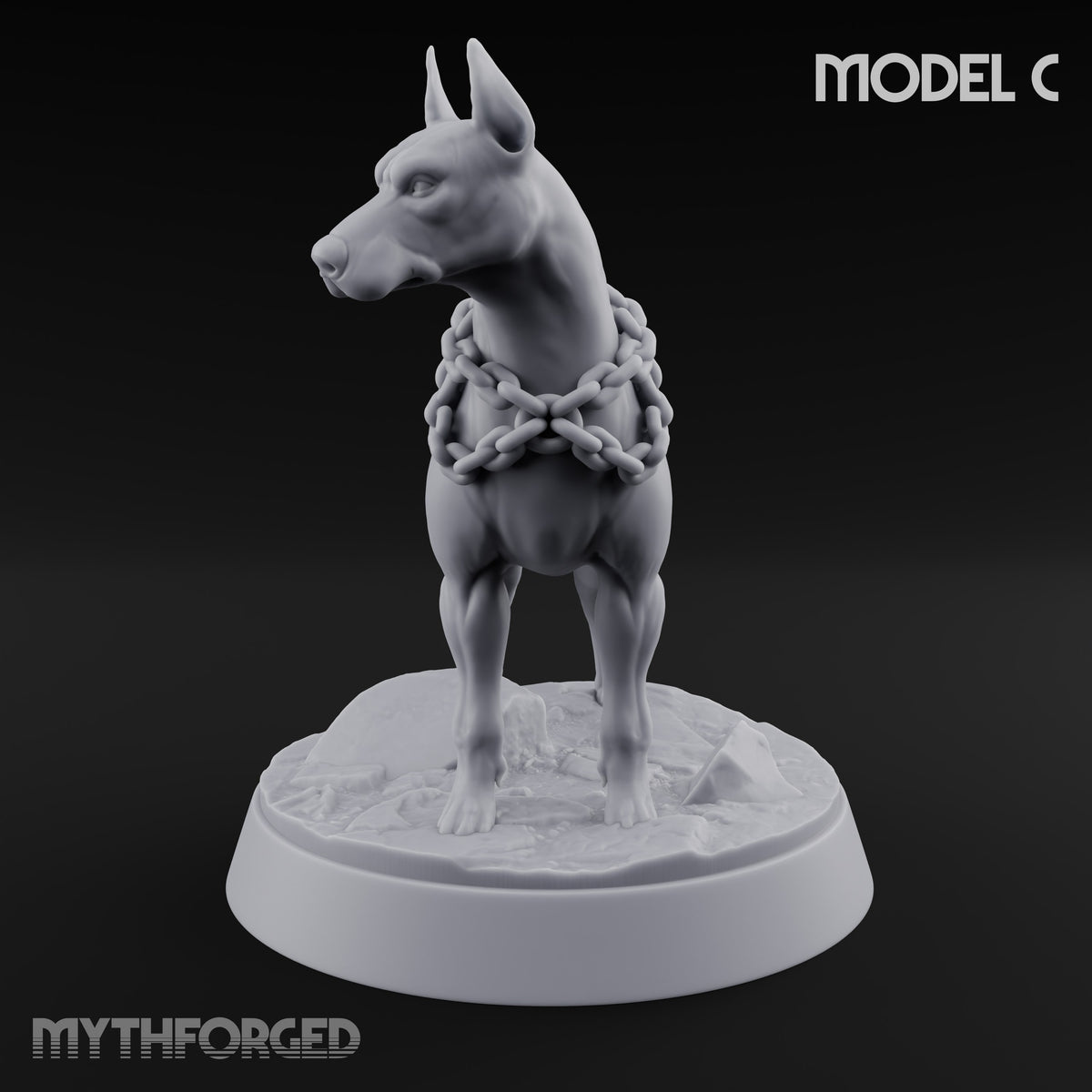 Junkyard Shift Change Mastiff Guard Dogs — C