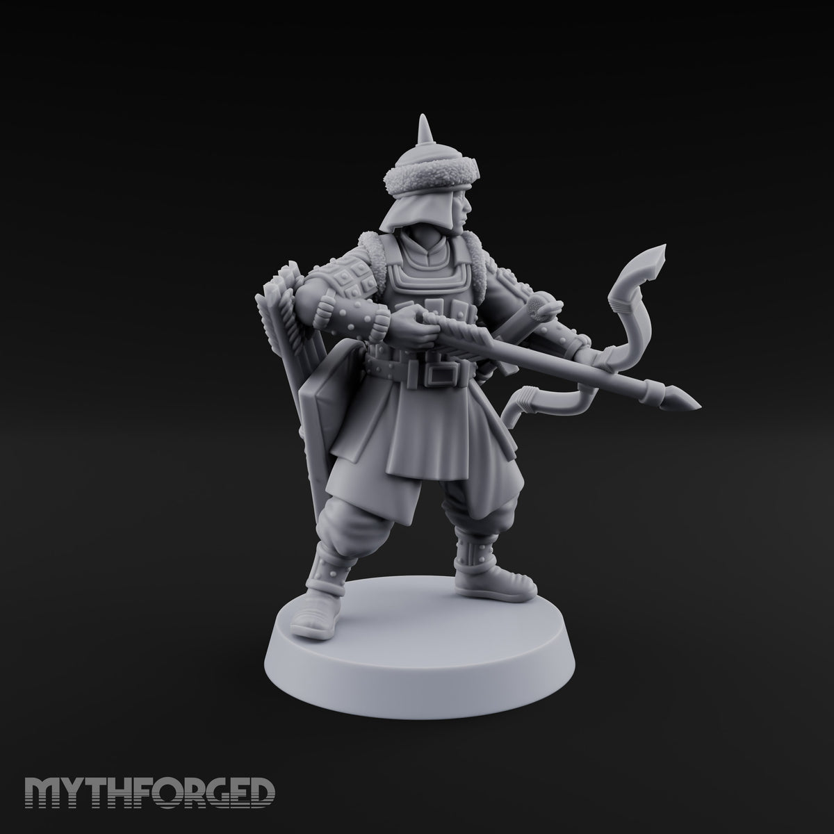 Steppe Wind at Their Backs Human Steppe Archers with Recurve Bows — B