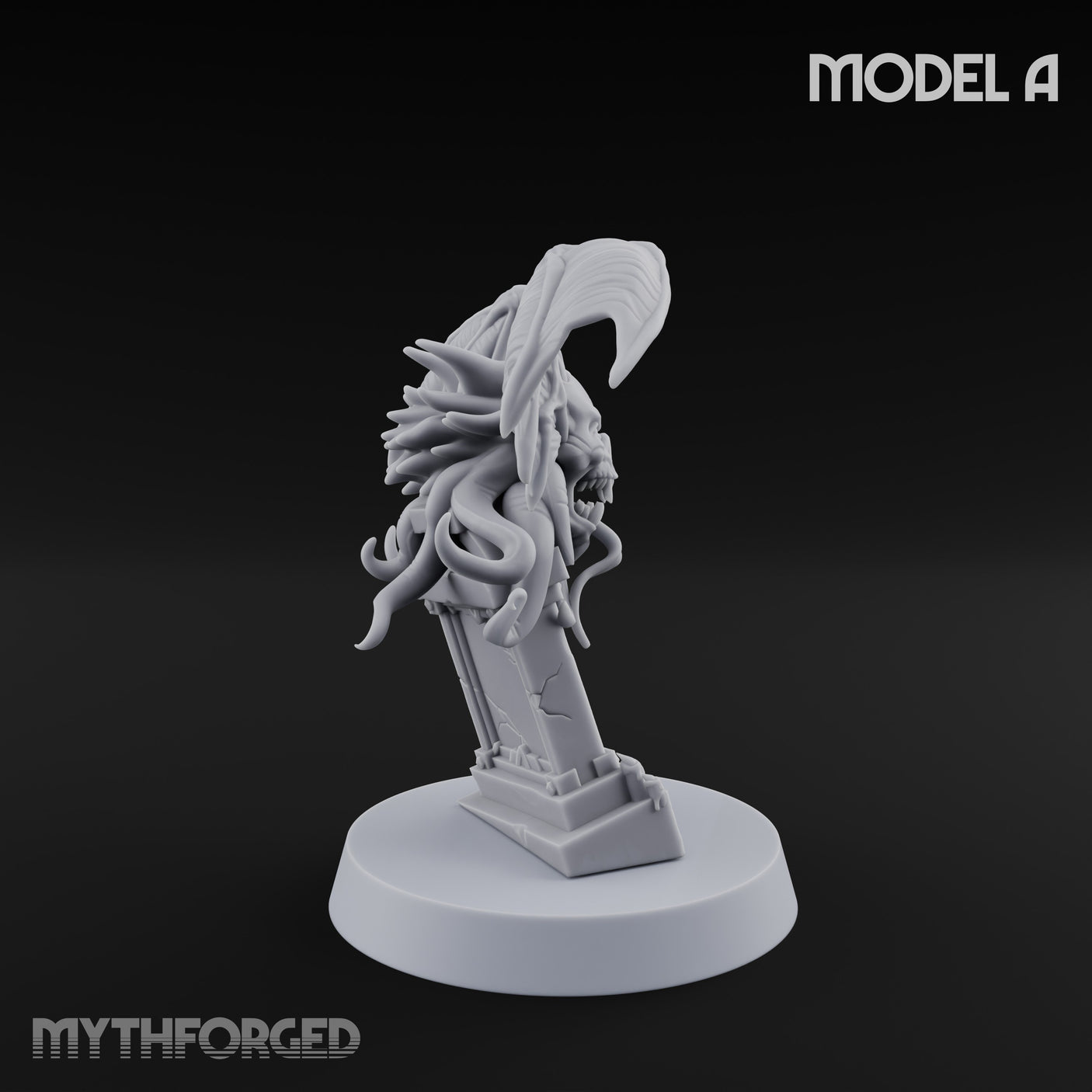 Wing Snapping Vargouilles Miniature for Dungeons and Dragons, Pathfinder or other TTRPGs