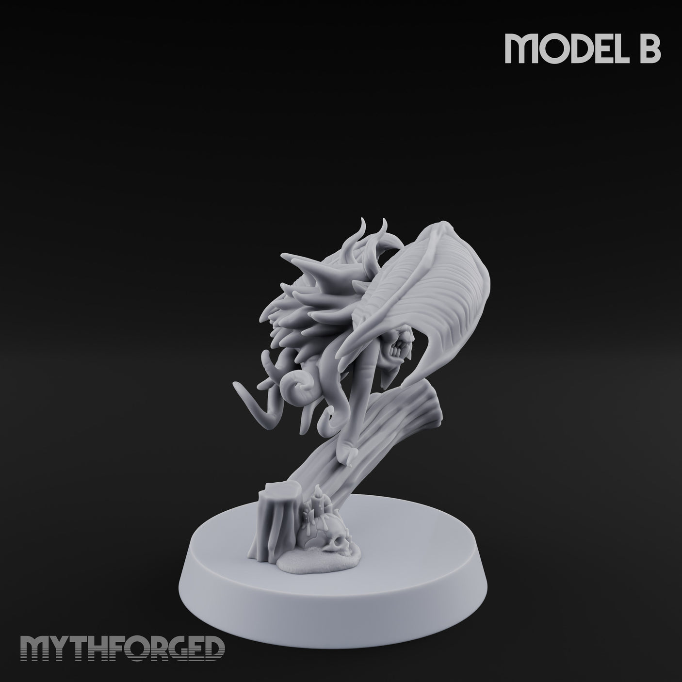 Wing Snapping Vargouilles Miniature for Dungeons and Dragons, Pathfinder or other TTRPGs