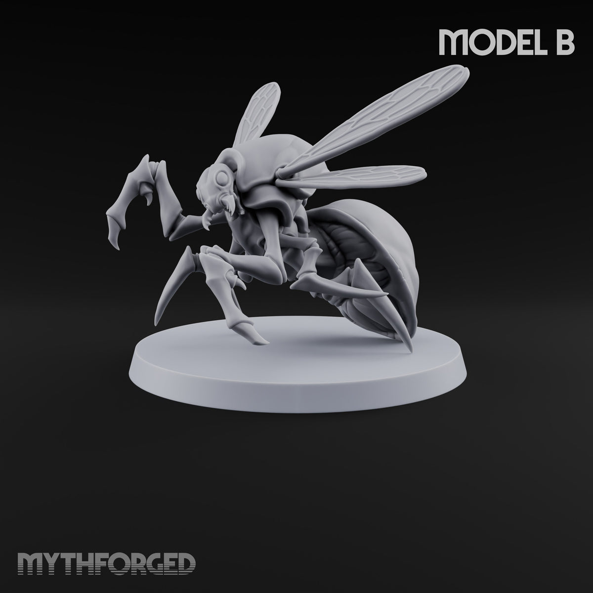 Stinger Out, Claws Up Chasme Winged Insect Demon B