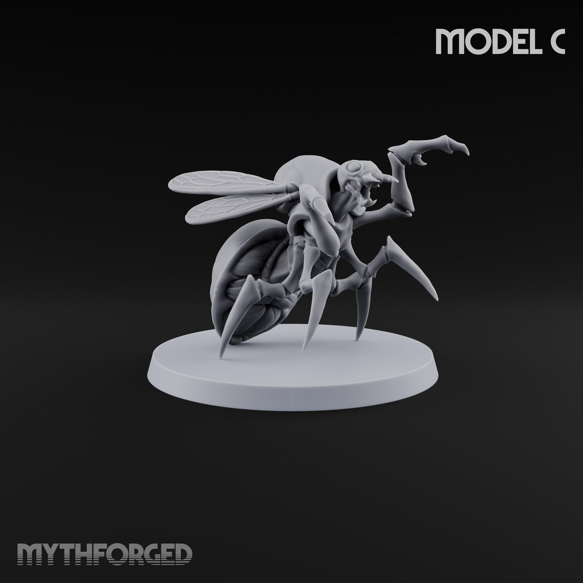 Stinger Out, Claws Up Chasme Winged Insect Demon C