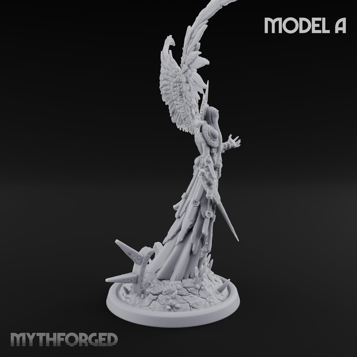 Wings Spread Descending Seraph Warriors — A gallery 2