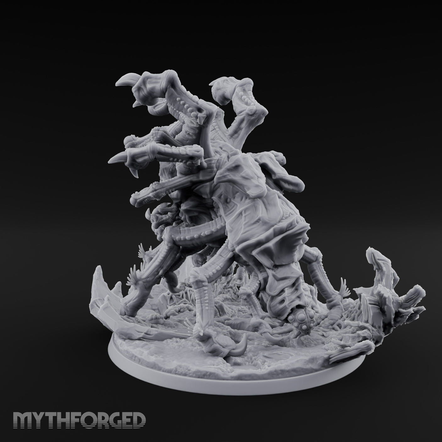 Wings Spreading Beholder Dragon Overlord Miniature for Dungeons and Dragons, Pathfinder or other TTRPGs