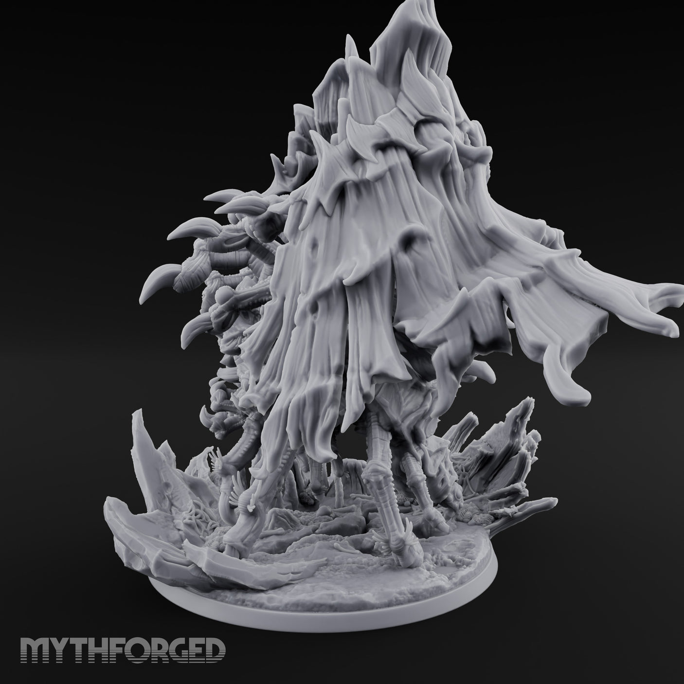 Wings Spreading Beholder Dragon Overlord Miniature for Dungeons and Dragons, Pathfinder or other TTRPGs